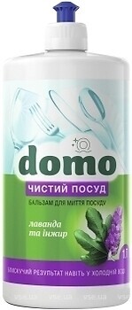 Фото Domo средство для мытья посуды Лаванда и инжир 1 л