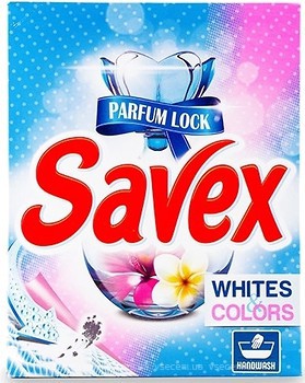 Фото Savex Стиральный порошок Parfum Lock Whites&Colors ручной 400 г