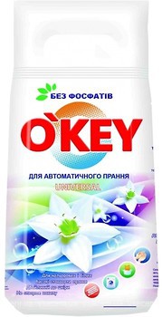 Фото OKey Стиральный порошок Автомат Универсальный 2 кг