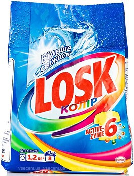 Фото Losk Стиральный порошок Автомат Color 1.2 кг