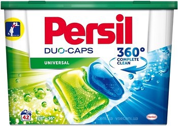 Фото Persil Капсулы для стирки Duo-Caps Universal 42 шт