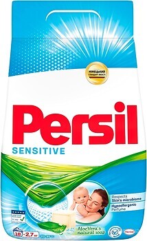 Фото Persil Стиральный порошок Автомат Sensitive Алоэ Вера 2.7 кг