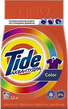 Фото Tide Стиральный порошок Автомат Аква-Пудра Color 2.1 кг