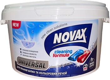 Фото Novax Капсулы для стирки Universal 50 шт