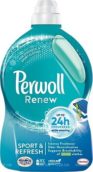 Фото Perwoll жидкое средство для стирки Renew Sport & Refresh 2.97 л