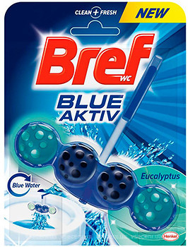 Фото Bref Туалетный блок Blue-Aktiv Свежесть эвкалипта 50 г