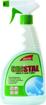 Фото Сан Клин Cristal Спрей для мытья стекол Зеленый 500 мл