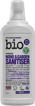 Фото Bio-D Дезинфицирующие средство для удаления запаха Home&Garden Sanitiser 750 мл