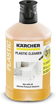 Фото Karcher Средство для чистки пластмасс Plugin Clean 3 в 1 1 л (6.295-758.0)