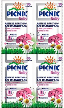 Фото Picnic пластины для фумигатора Baby 10 шт