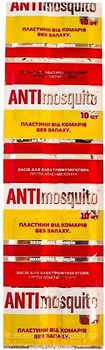 Фото Anti Mosquito пластины для фумигатора от комаров без запаха 10 шт