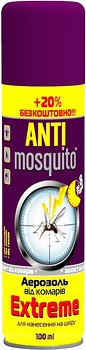 Фото Anti Mosquito аэрозоль от комаров Extreme 100 мл