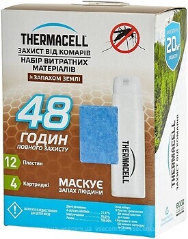 Фото ThermaCELL картридж для фумигатора E-4 Repellent Refills – Earth Scent 48 ч (1200.05.22)