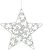 Фото Christmas House подвеска Звезда белая 20 см (8718861139532)