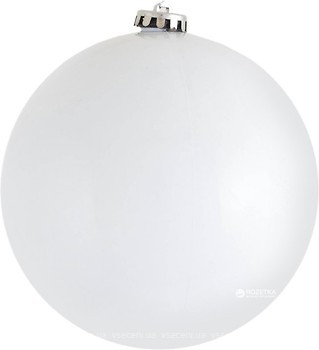 Фото Yes!Fun (Новогодько) шар белый глянцевый 15 см (972655, 5056137104260)