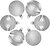 Фото Jumi набор шаров серебристый 6 шт (5900410773554)
