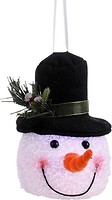 Фото Luca Lighting фигурка Снеговик в черной шляпе 14 см (8718861682953)