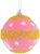 Фото Yes!Fun (Новогодько) шар розовый с бисером 8 см (972838)