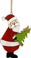 Фото House of Seasons подвеска Санта с елочкой 10 см