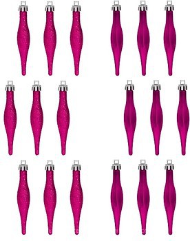 Фото Jumi набор фигурок Сосулька фиолетовый 18 шт (5900410534414)
