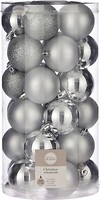 Фото House of Seasons набор шаров серебристый 6 см, 30 шт