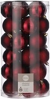Фото House of Seasons набор шаров красный 6 см, 30 шт