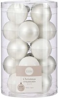 Фото House of Seasons набор шаров белый 4 см, 20 шт