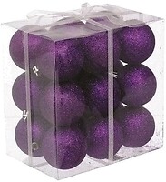 Фото Jumi набор шаров фиолетовый 18 шт (5900410840393)