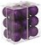 Фото Jumi набор шаров фиолетовый 18 шт (5900410840393)