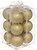 Фото Jumi набор шаров золотой 4 см, 12 шт (5900410791138)