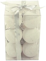 Фото Jumi набор шаров белый 4 см, 12 шт (5900410840348)