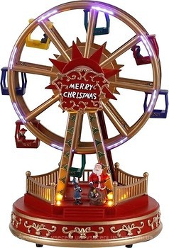 Фото House of Seasons Luville Collectables Новогодняя карусель, колесо 28 см (8718861622539)