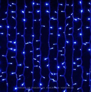 Фото Delux Curtain 456 LED 2x1.5 м синий/белый IP44 (10008249)