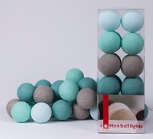 Фото Cotton Ball Lights Mint 35 шариков