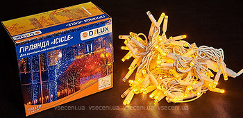Фото Delux Icicle 108 LED 2x1 м белый/желтый IP44 (90012941)