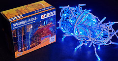 Фото Delux Icicle 108 LED 2x1 м белый/синий IP44 (90012945)