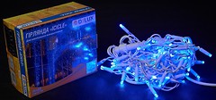 Фото Delux Icicle 75 LED 2x0.7 м белый/синий IP44 (90012957)