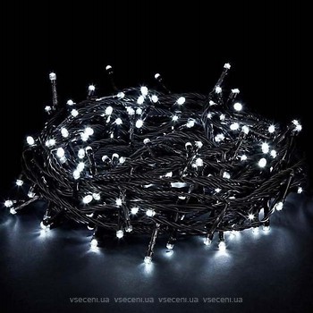 Фото Delux String 200 LED 2x 10 м черный/белый IP44 (90009110)