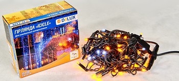 Фото Delux Icicle 75 LED 2x0.7 м желтый/белый IP44 (90015183)