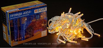 Фото Delux Icicle 75 LED 2x0.7 м белый/желтый IP44 EN (90016590)
