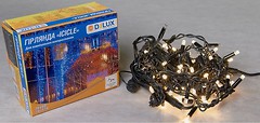 Фото Delux Icicle 75 LED 2x0.7 м черный/теплый белый IP44 EN (90016595)