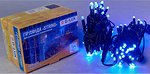Фото Delux String 100 LED 2x5 м черный/синий IP44 EN (90016605)