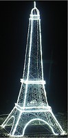 Фото Гранд-Презент Эйфелева башня 200 см 200 led белый