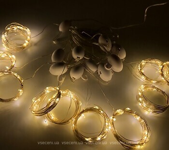 Фото Yes!Fun (Новогодько) гирлянда-штора 200 LED 2x2 м теплый белый (974222)