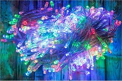 Фото ColorWay гирлянда-штора 300 LED 3 м мультиколор (CW-GW-300L33VWFMC)