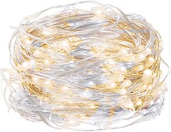 Фото Springos гирлянда линейная 20 LED 1.9 м холодный белый/теплый белый (CL0012)