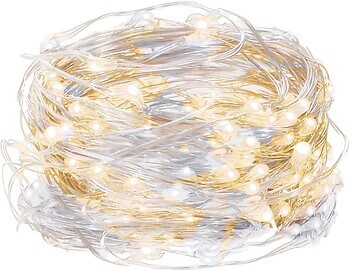 Фото Springos гирлянда линейная 20 LED 1.9 м холодный белый/теплый белый (CL0012)