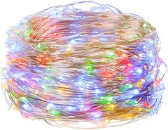 Фото Springos гирлянда линейная 100 LED 9.9 м мультиколор (CL0021)