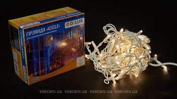 Фото Delux Icicle 75 LED 2x0.7 м белый/теплый белый IP44 EN (90016594)