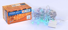 Фото Delux Icicle C 75 LED 2x0.7 м мультицветный/прозрачный IP20 (90017985)
